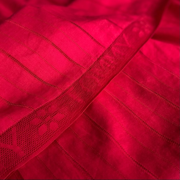 💋 Tommy Hilfiger, Vintage Kiss Me Crimson Midi Dress - Picture 7 of 11